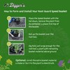 RootGuardTM Digger’s 5-Gallon Root Guard Speed Baskets for Plants, Control