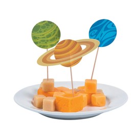 SPACE PARTY FOOD PICKS (25PC) - Party Supplies - 25 Pieces