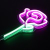 Rose Flower Neon Sign Neon Light Wall Sign for Bedroom