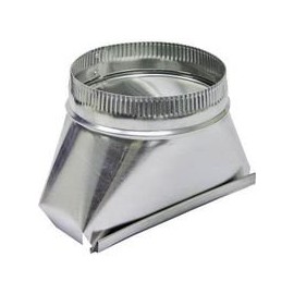 Manufacturers Direct Transition Range Hood 4in Alum