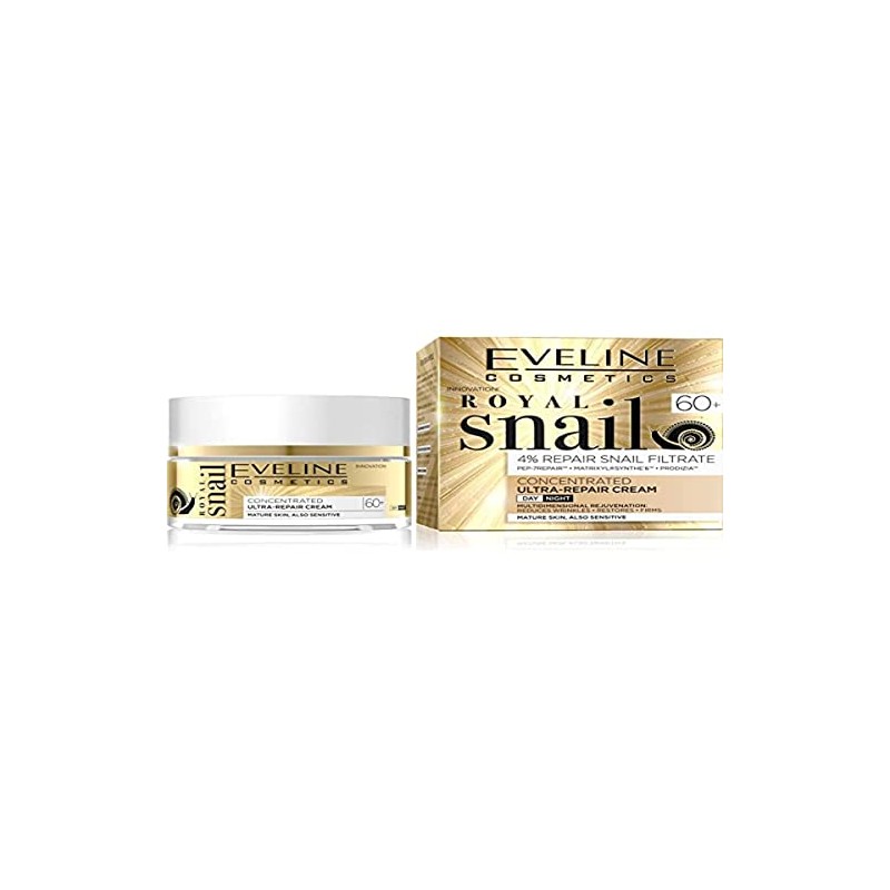 Eveline Cosmetics, Royal Snail Ultra Repair Cream Day Night 60+
