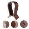 DOITOOL Gaming Headphones Stand Walnut Solid Wood Headset Rack Headset