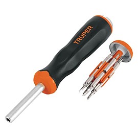 Truper JOY-12, Desarmador de joyero multi puntas 12 en 1