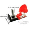 BOJACK MRBF 50A, 58V DC Terminal Fuse Block - Single
