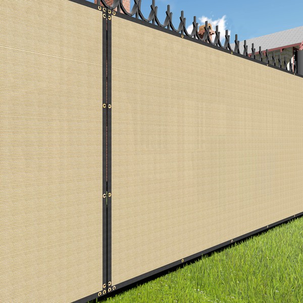 E&K Sunrise 2' x 39' Privacy Fence Screen with Grommets,