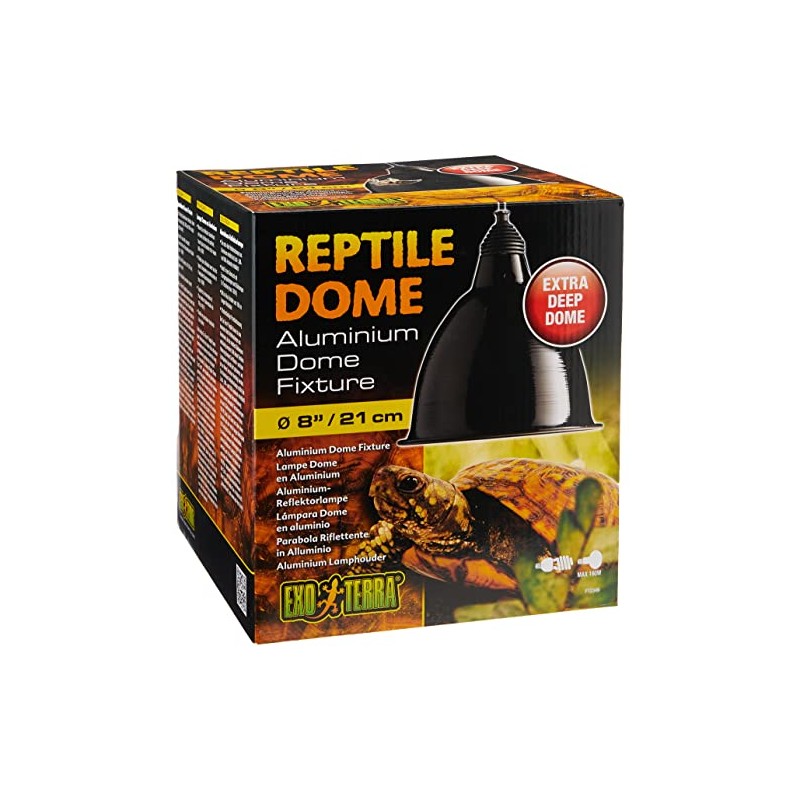 Exo Terra Aluminium Dome Fixture, Large