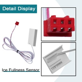 Ice Fullness Sensor Compatible with Business Cube Ice Maker Commercial Ice Machine Cotline Coolski Ice Mahines, Ice Bin Sensor Magnetic Switch Replacement BM02-E71