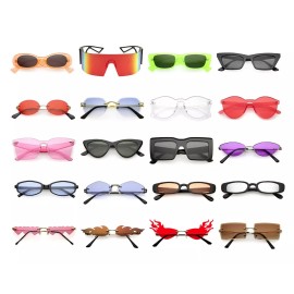 Unbranded Festival Sunglasses Wholesale Bulk Lot Womens Shades Wholesale 36 PCS