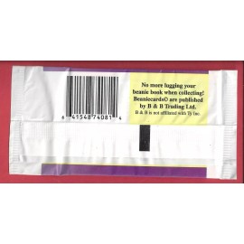 1998 BEANIE CARDS SERIES 1, UNOPENED PACK B&B Trading Ltd