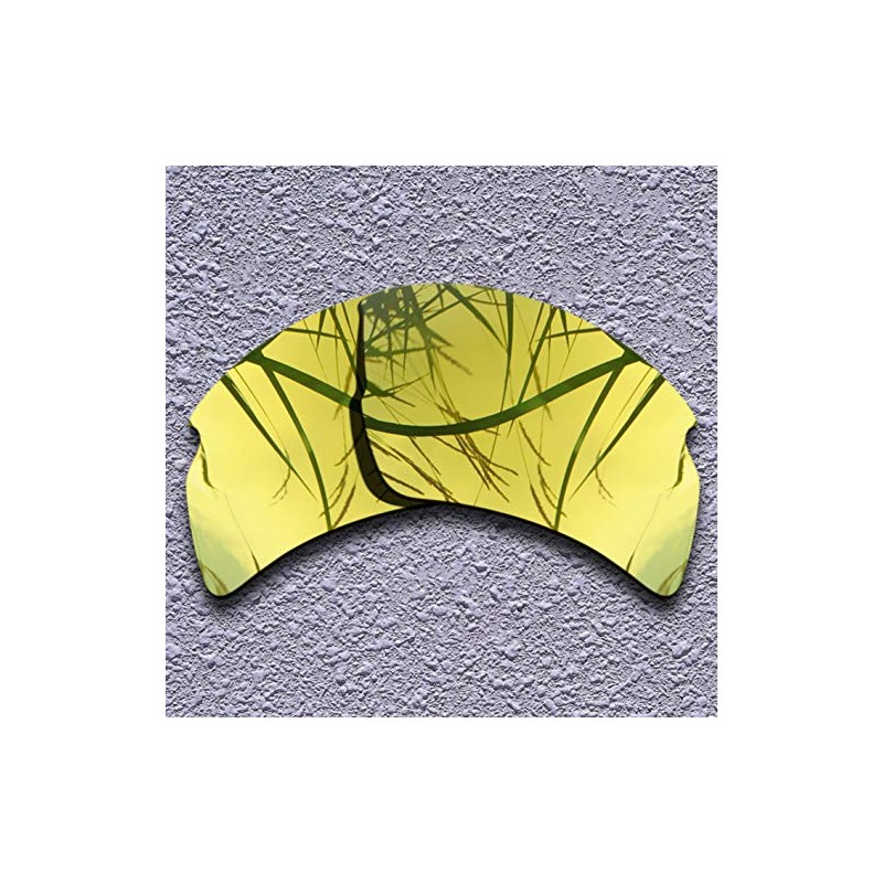 Polarized Lenses Replacement for Oakley Flak 2.0 XL 24K Golden