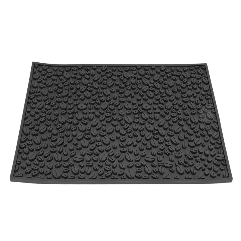 Non Slip Cup Mat Coffee Bean Design Desktop Bar Counter