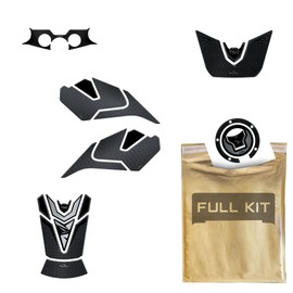 Resin Bike Motorcycle 3D Stickers Compatible with Honda Hornet CB750 2023. Complete Fuel Tank Protections from Impact and Scratches. Resin Stickers Kit - Gadget Moto