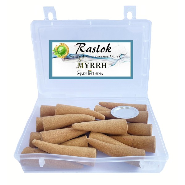 Raslok 100% Natural & Pure Incense Cones | Home Made