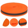 MUNEFE Fluorescent Orange Reflective Tape, High Visibility Reflective Tape Strip,