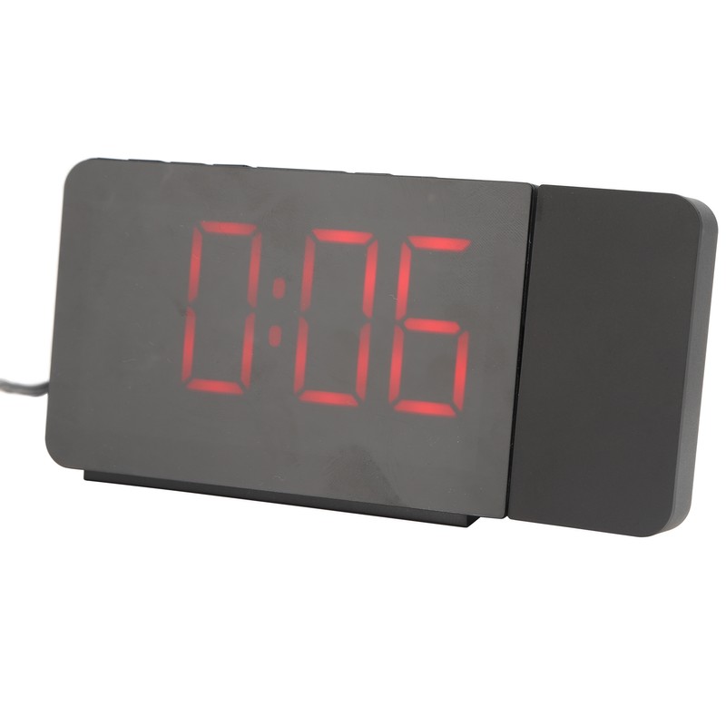 LED Projector Alarm Clock with FM Radio Snooze Function 4