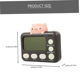 Ciieeo Digital Study Cooking Timer Silent Countdown Timer for Home Kitchen Classroom and Exercise Lightweight and Portable with Alarm Function for Students and Professionals