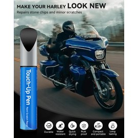 HAR095/DZT Velocity Red Sunglo Touch Up Paint Compatible with Harley-Davidson Exact Match Touch Up Paint Car Scratch Repair