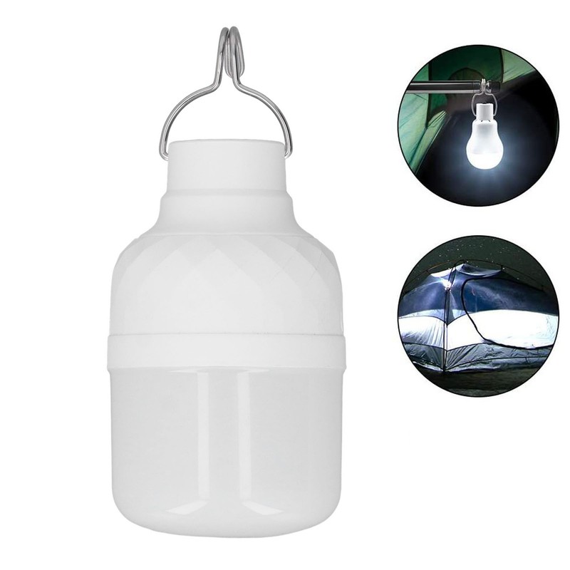 Solar Light Bulbs Monocrystalline Silicone Portable Rechargeable Solar Powered LED