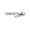 Ellis Graphix Colin McRae If In Doubt Flat Out Sticker Car Van Laptop Window (Black)