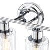 4-Light Chrome Bathroom Light Fixture Over Mirror,4-Light Chrome Vanity Lights