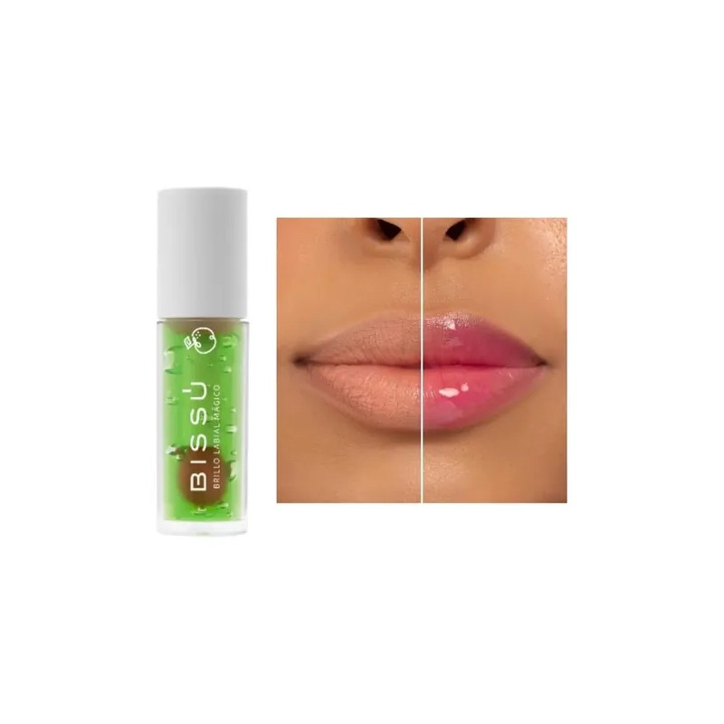Duokit Gloss Brillo Labial Mágico Bissú Manzana Verde