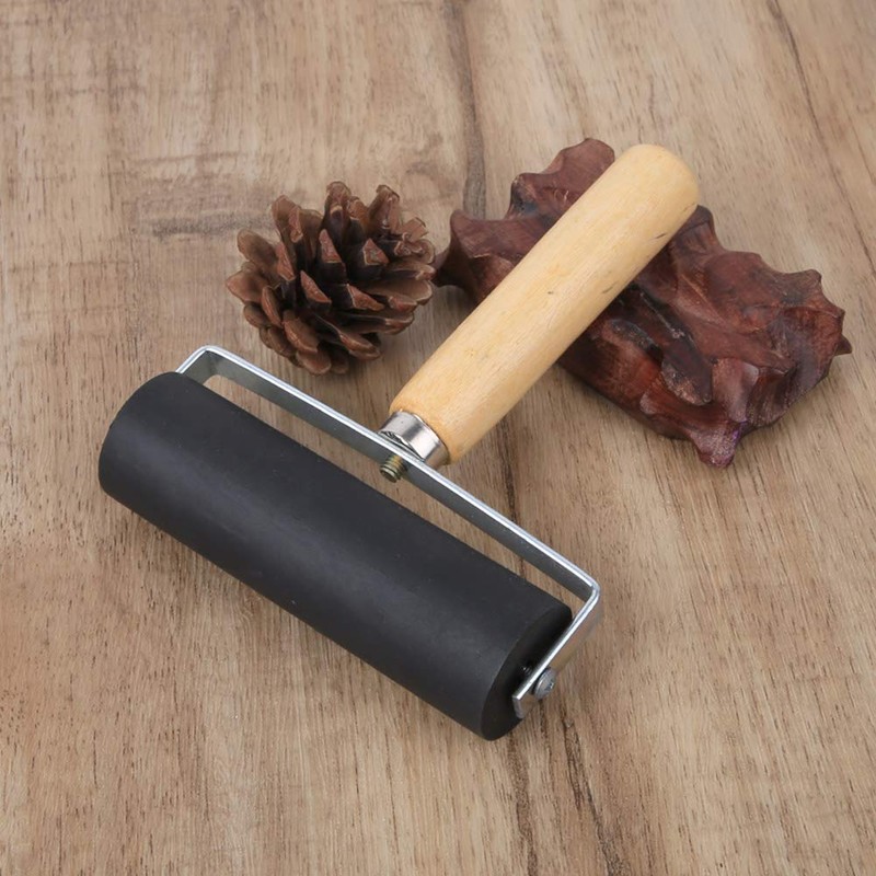 Rubber Printing Roller Durable Elastic Rubber Roller for Ink Colour