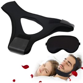 2Pcs/Set Veralabs Airflow Jaw Strap, Airflow Jaw Strap Veralabs Air Flow Jaw Strap for Sleeping, Veralabs Snoring Chin Straps,Veralabs Chin Strap for Sleeping, Adjustable Snoring Chin Strap (1/Set)
