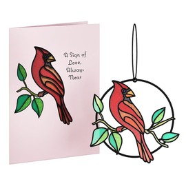 Lovepop Everyday Suncatcher Card for Her and Him - 3D Greeting Cards for Boys, Girls, Men, Women - Sign of Love - 5" x 7" Cardinal Card - Blank Notecard and Envelope Included