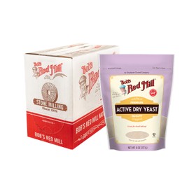 Bob's Red Mill Active Dry Yeast, 8oz (Pack of 5) - Gluten Free, Vegan, Paleo Friendly, Kosher