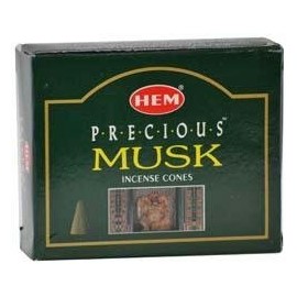 HEM Precious Musk 10 Incense Cones