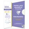 Clairefontaine 96340C Folder Watercolour Paper Ideal for Wet Techniques 300