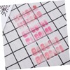 OHPHCALL 3pcs DIY Nail Art Stickers Full Nail Cover Fake