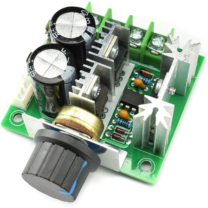 HJTOOK 10A 12V-40V DC Motor Speed Controller 12V 24V PWM