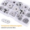 VIGRUE 240-Piece Flat Washer Set, Washers Assortment 7 Sizes M3