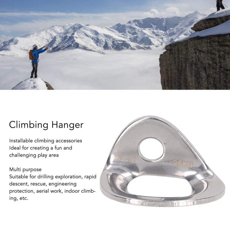 Colgador de Escalada de 10 Piezas, Anclajes de Escalada de
