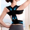 Good posture band elasticity stretching shoulder waist lumbar support smart Correct posture band (2XL) 10ea