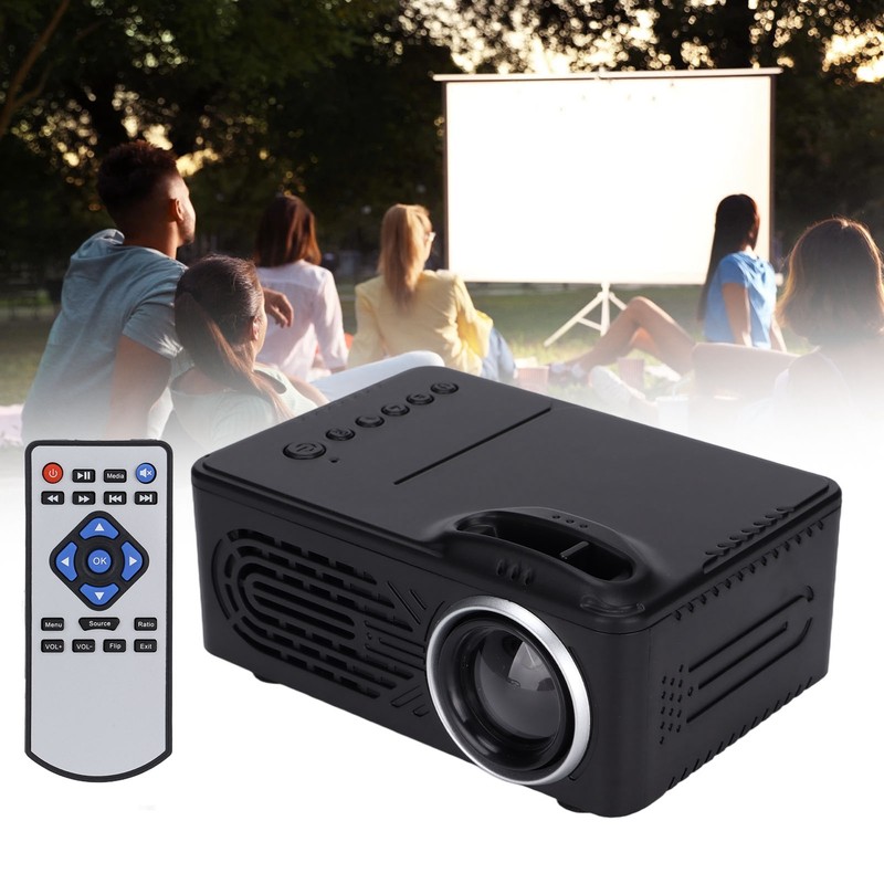 Mini Projector Portable with Audio and Video HD Multimedia Interface