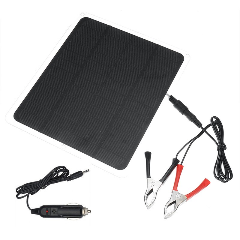 20W Monocrystalline Silicon Outdoor Camping Hiking USB Solar Panel Portable