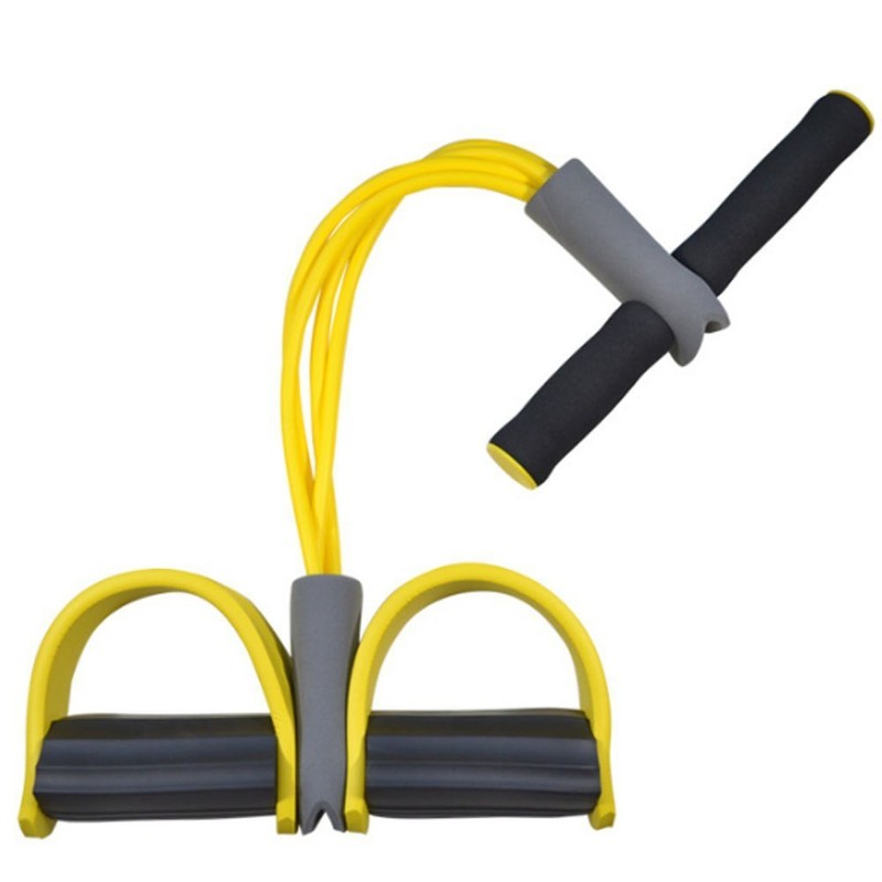 Itian Home Fitness Resistance Bands Foot Pedal Exerciser Bodybuilding Expander
