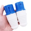 POFET 2Pcs Power Plus 3 Pin Plugs 16AMP 220-250 Volt