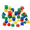 Vinco Vinco87269 40 Pieces Handy Geometric Solid, Multi-Color