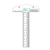 6 Inches Transparent Acrylic T-Square Ruler, T Square Ruler, Drafting