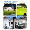 120W LED Flood Light Outdoor with Plug, 14400Lm Super Brighter