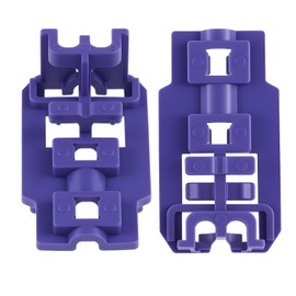 Atgestore Upgraded MEG62279201 Dishwasher Lower Rack Holder Replacement Parts for LG Dishwasher Parts Rack Fixing Clips LDF7774ST LDS5540ST LG Dishwasher Dishrack Holder Tine Row Clips Assembly