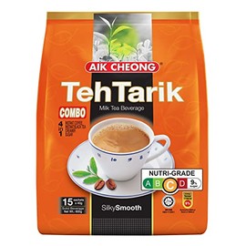 Aik Cheong TehTarik Combo Milk Tea Beverage 4-in-1, 600g