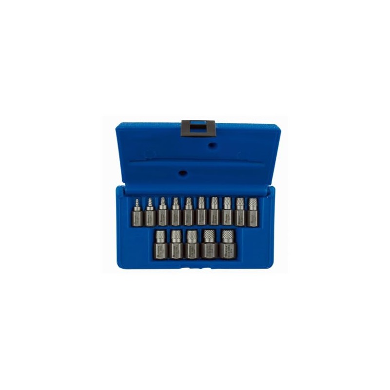 IRWIN 53228 15 piece Multi Spline Extractor Set, Model:HAN53228