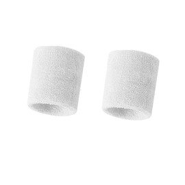 Sweat Bands Wristband - 2pcs Sweatbands - Athletic Soft Cotton Wrist Bands - Wrist Band Sweatband for Men and Women,Fitness Arm Sweatband, Sports Sweatband Bracelet for Tennis Running Basketball etc