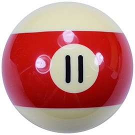 BORED? PARACORD! 2.25" Inch Billiards Regulation Size Pool Ball - Number 11