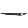 Pair Left Right Headlight Eyebrow Car Light Eyelids Carbon Fiber