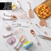 COOK WITH COLOR Kitchen Gadget Set Copper Plated Stainless Steel